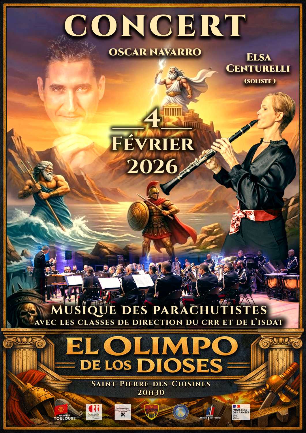 Affiche Concert Oscar Navarro