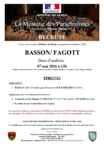 2026 recrutement EVAT Basson