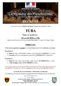 2026 recrutement EVAT Tuba