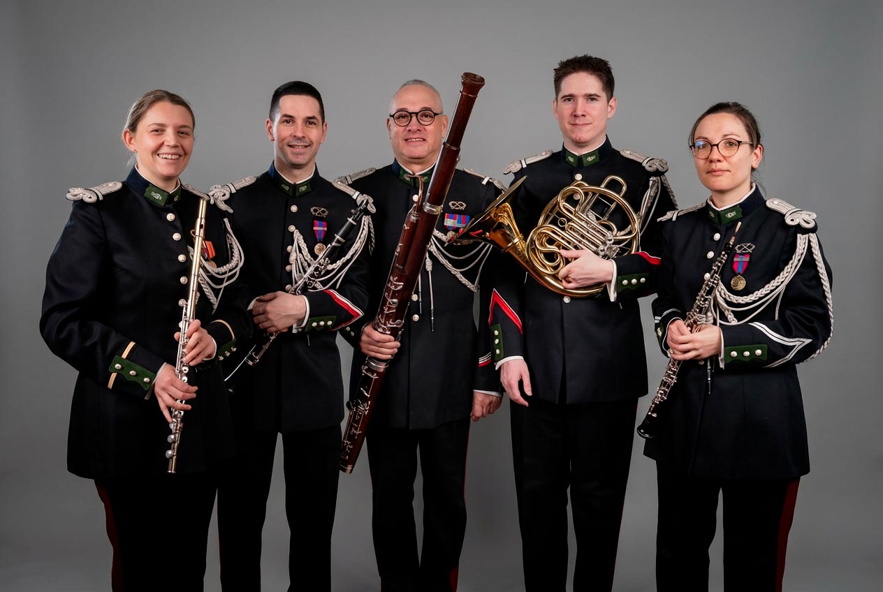 Quintette à Vent de la Musique des Parachutistes 2026
