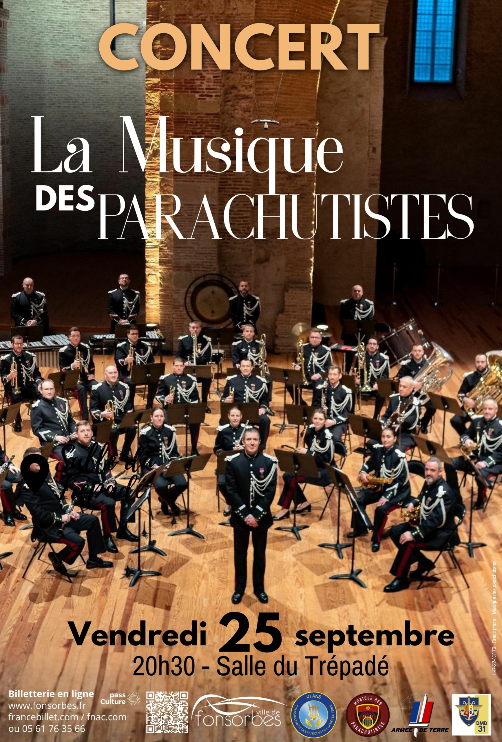 Concert le 25 septembre 2026 à Fonsorbes